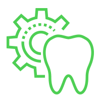 Examining Existing Dental Work Icon