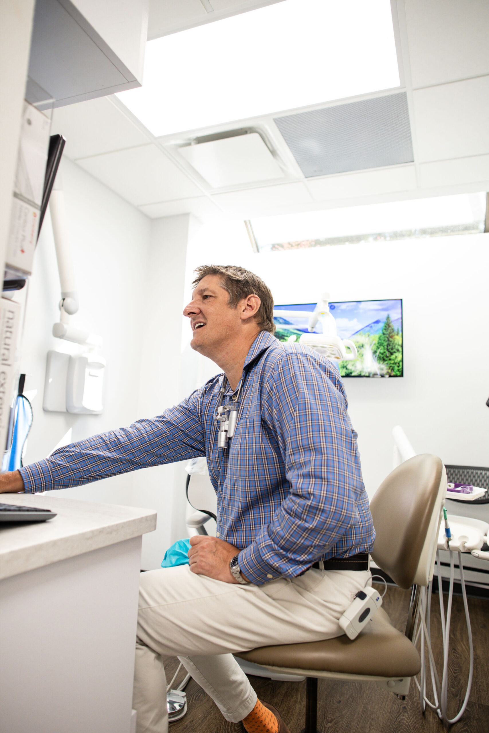 Dental implant consultation focused on patient comfort and care